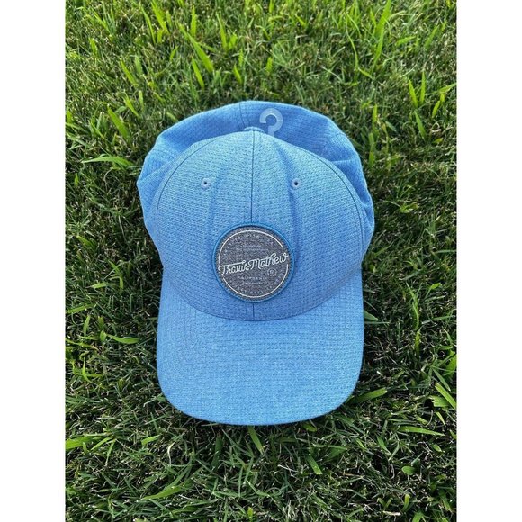 Travis Mathew Other - Travis Mathew Hat Cap Mens L/XL Fitted Blue Golf Golfer Poppy Hills Logo